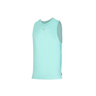 中国 Wholesale Breathable Multiple Color Polyester Knitted Sleeveless Round NeckBasketball Vest For Men 販売のため