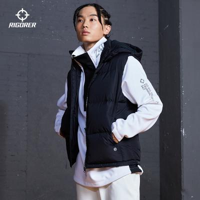 China Rigorer Sale Hoodie Zipper OEM Fashion Waterproof Outdoor Wholesale Lightweight Winter Puffed Vest zu verkaufen