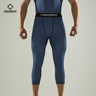 China Antibacterial Compression Pants Fitness Gym Wear For Men Polyester Active Yoga Wear Jogging for sale