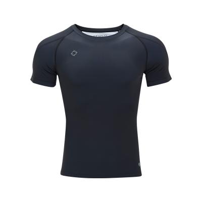 China 2021 Seamless Breathable Yoga Compression Tops Custom Fitness Apparel For Men for sale