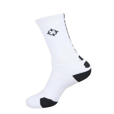 China Breathable Multi Color Sports Socks Custom Made Basketball Socks For Men for sale