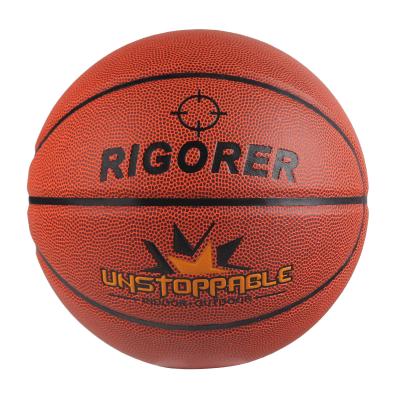 中国 Custom RIDE and Outdoor Game Basketball Match Indoor Basketball with PU Covered #5 for Kids 販売のため