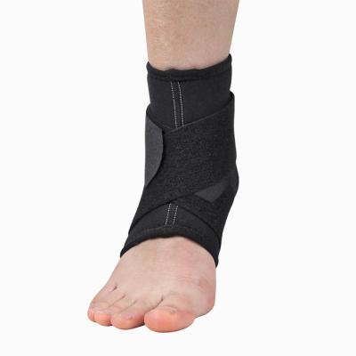 中国 Durable Adjustable Black Ankle Brace /ankle Supports /ankle Protector For Any Kinds Of Sports, Basketball Ankle Brace 販売のため