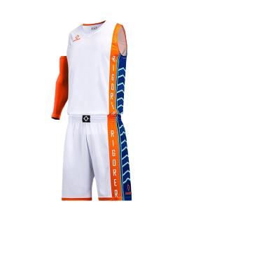 中国 Antibacterial Custom Sublimation Basketball Uniform For Men 販売のため