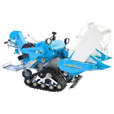 China Easy Opertion High Efficiency Wheat Paddy Field Combine Harvester for sale