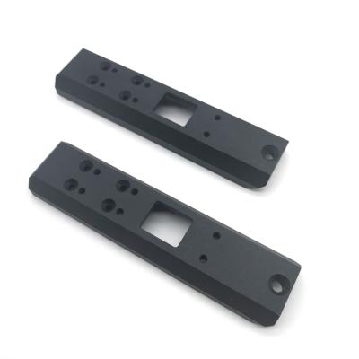 China High Quality Custom Aluminum CNC Machining Black Anodic Oxidation Cover Aluminum Parts for sale