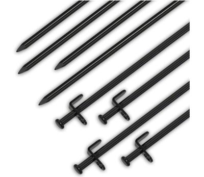 China Heavy Duty Outdoor Activities Camping Stakes Tent Stakes Forged Steel Tent Pegs For Outdoor Camping for sale