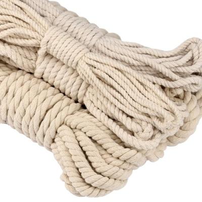 China Soft Twisted And Braided Cotton Rope For DIY Decoration Gifts for sale