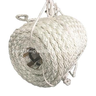 China Strong 12 Strand UHMWPE Braided Cable Rope For Use In Marine for sale