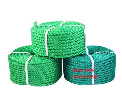 China Resistant To Rot 17 Mm Marine 3 Strand Polyethylene Rope for sale