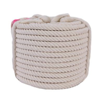 China Soft Macrame Cotton Rope Twine Twine Tie Up Colorful Cotton Rope For DIY Crafts for sale