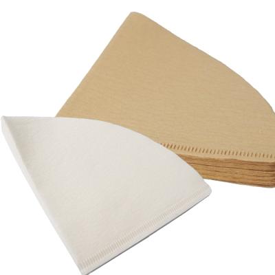 China Usesoon V Type Sustainable White Coffee Color Filter Paper for sale