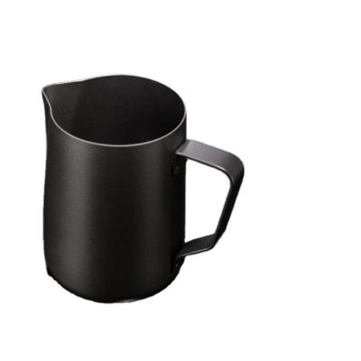 China Sustainable usesoon milk frothing pitcher, coffee milk frothing cup, coffee steaming pitcher 12oz/350ml for sale