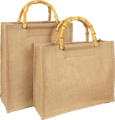 China AZO Free Premium Jute Tote Cotton And Canvas Gift Bag For Shopping for sale