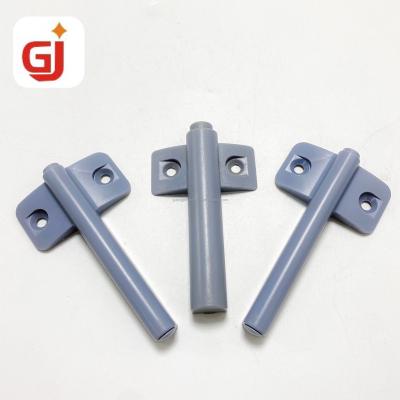 China Modern Simple Plastic Door Damper Furniture Buffer System Plastic Push To Open For Cabinet Bounce Device for sale