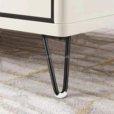 China Modern Good Use Hairpin Type And Price Iron Metal Table Legs for sale