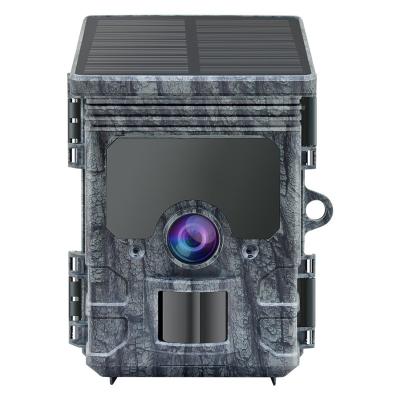 China Weather-Resistant 4K Solar Panel Hunting Camera WiFi APP 30MP Solar Panel Powered IP66 Waterproof Outdoor Wildlife Trail Camera for sale