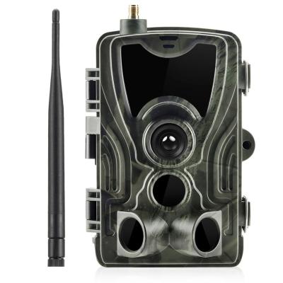 China 4G LTE Wireless System Hunting Trail Camera 1080P 20MP Photo Traps Game MMS Camera HC801LTE Wireless SMS Mobile Cellular Wildlife Cameras for sale