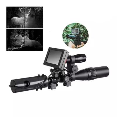 China 3-400m 850nm Night Vision IR LED Wildlife Waterproof Hunting Trap Infrared Night Vision Outdoor Monocular Cameras Sight Scope Device for sale