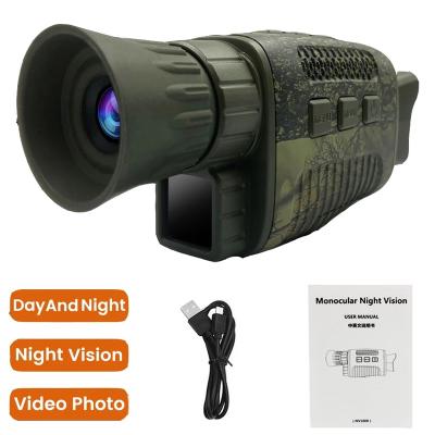 China Hunt Night Vision Device Infrared 5X Digital Zoom Photo 500~1000M Full Dark Viewing Outdoor Optical Monocular Distance 1088P/1080P/720P/VGA/QVGA for sale