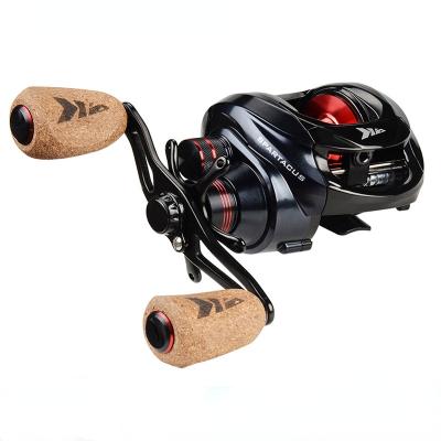 China Straight Spartacus /Spartacus Plus Baitcasting Reel 8KG Max Drag Double Brake System BBS 6.3:1 High Speed ​​Fishing Reel 11+1 for sale