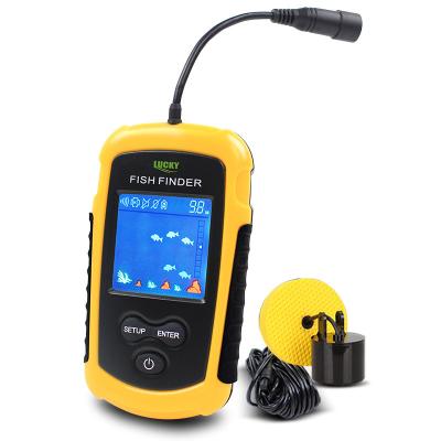 China FFC1108-1 Alarm 100M Portable Sonar Fish Finders Fishing Sea Lake Fishing Lure Echo Sounder Fishing Finder Alarm Transducer FFC1108-1 for sale