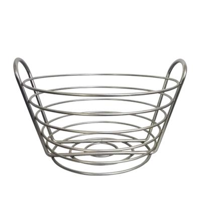 China Multifunctional Endurable Metal Fruit Basket Success Fruit Wire Basket Holder Dry Organizer Household Supplies for sale