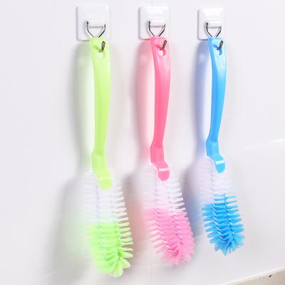 China Viable Universal Cleaning Brush Tea Cup Brush Baby Bottle Brush For Washing Cleaning for sale