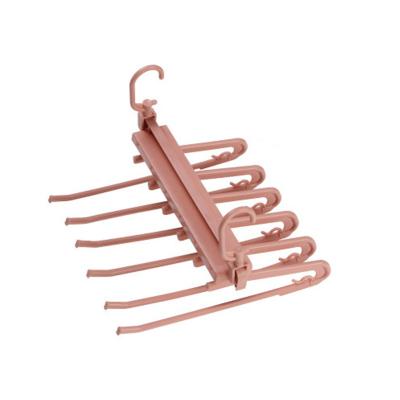 China 2021 Hot Amazon Morden Product Multifunctional Luxury Pants Hanger Magic Wardrobe Clothing Hangers for sale