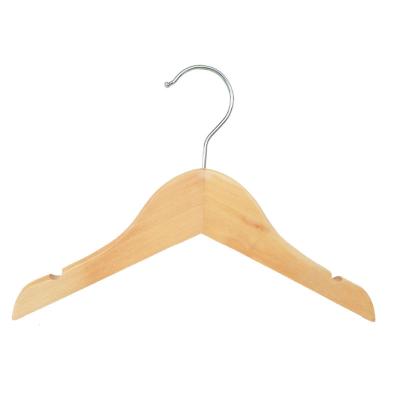 China Customized CLASSIC Logo Magic Children Hanger Multi-Function Wooden Kids Hanger for sale