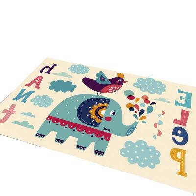 China Fast Delivery Non-slip Anti-slip Bath Mats Bathroom Floor Mats Cartoon Door Carpet for sale