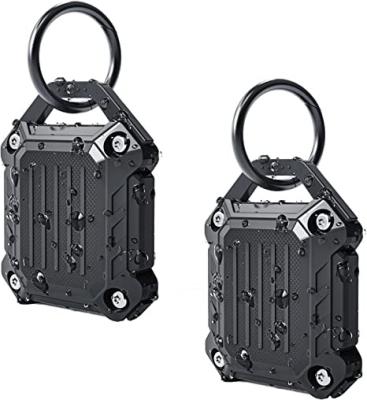 China Newest Shockproof Waterproof for Airtag Holder Key Chain Case, Full Screw Cover Compatible for AirTag Tracker Keychain for sale