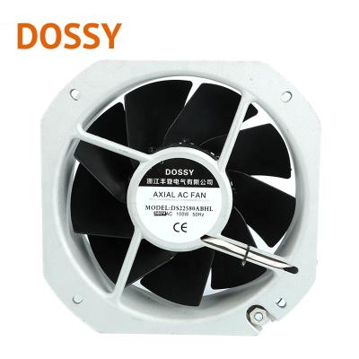 China Machinery Repair Shops Metal Blades AC Axial Fan 225mm for sale