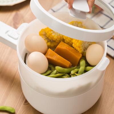 China Household electric cooker white non-stick coating ceramic pot, mini electric cooker for sale