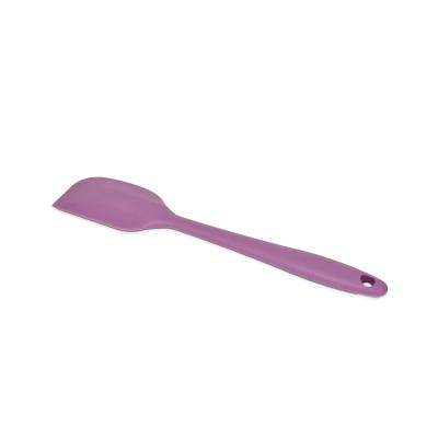 China Viable Mini Silicone Spatula Pastry Spatula with Soft Metal Insert Handle for sale