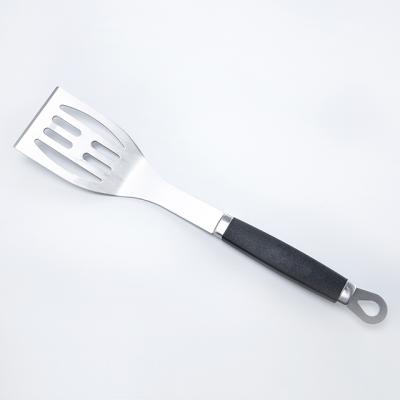 China Easily Cleaned BBQ Spatula Stainless Steel PP Handle Easy Handle Barbecue Spatula for sale