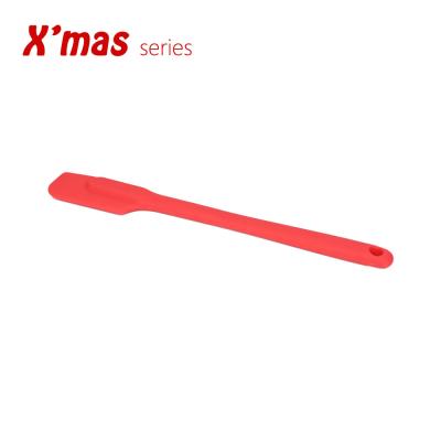 China Viable Silicone Pastry Spatula Heat Resistant Spatula For Baking Soft Grip Handle Baking Spatula for sale