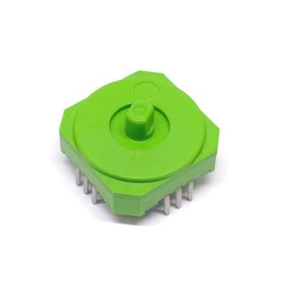 China RJ17DH (5.3) - Horizontal Joystick Potentiometer Slide Rocker Flat Set Handle 17mm To Control 360 Degree Move Direction RJ12NV (3.0) - 55J for sale