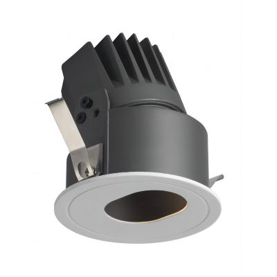 China Modern Customized 85X95Mm Tricolor Housing Smart Mini Spotlights Led Downlight for sale