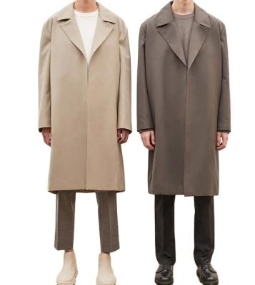 China Breathable Premium Quality Fashion Long Coat 100% Double Cashmere Coats Mens for sale