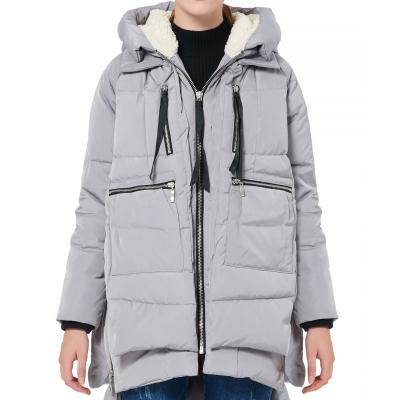 China Wholesale Breathable Best Winter Wear Women's Down Coat Plus Size M-3xl Cotton-padded Long Parka Down Jacket for sale