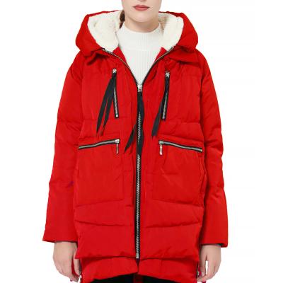 China New breathable women's down coat winter clothes Cotton-padded thickening down jacket winter jackets long down parka plus size M-3xl for sale