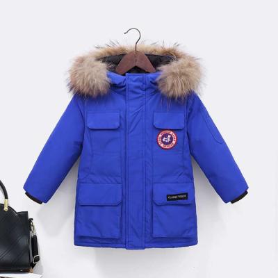 China New Style Breathable Good Selling Winter Jacket Girls Kids Goose Down Jackets For Kids for sale