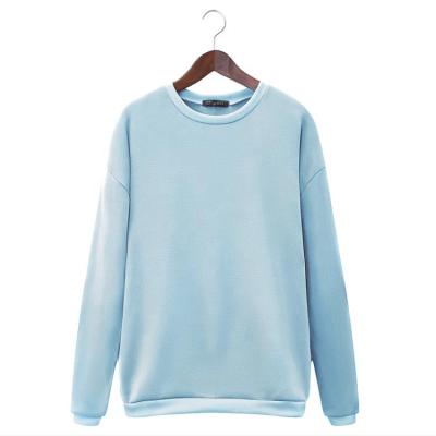 China QUICK DRY Women Multi Color Cotton Hoodie Crewneck Sweatshirt Oversized Pullover for sale