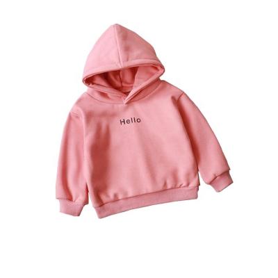 China New Design Quality Premium Anti-Shrink Sports Apparel Essential Cool Girl Kids Hoodies for sale