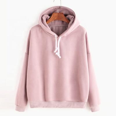 China Wholesale Custom Simple Red Gym Anti-Wrinkle Pullover Gym High Quality Women Hoodies for sale