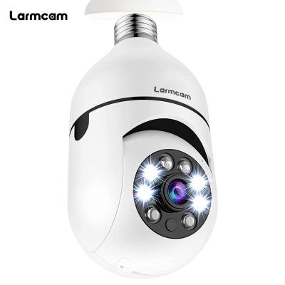 China Home Security Pro Indoor Video Monitor Temperature Measurement 3MP E27 Bulb Camera WiFi 1080P Auto Tracking Full Color Night Vision Carecam for sale