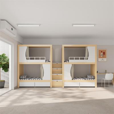 China Modern Bunk Bed For Youth Hostel With Easy Assembly Guidelines for sale