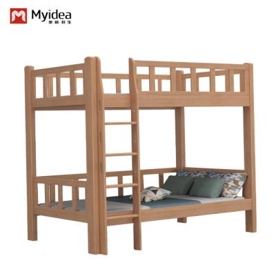 China High stability multi-functional wood products ISO9001 Certified School Bunk Bed for Dormitory for sale