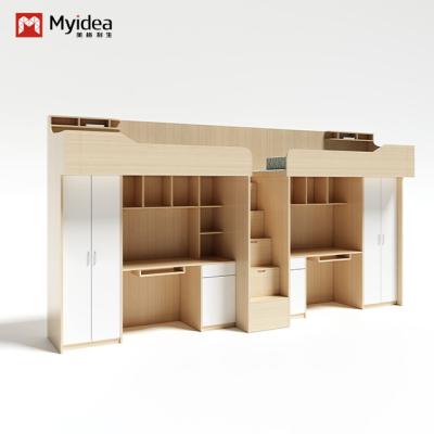 China Multi-functional safe and stable and strong personal space student apartment bed for sale